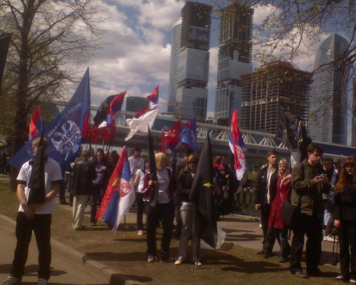 Место сбора участников Марша - у Багратионовского моста на набережной Тараса Шевченко