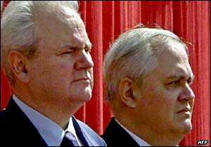 Слободан Милошевич и Милан Милутинович