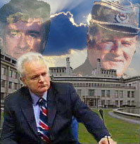Милошевич, Караджич, Младич.
