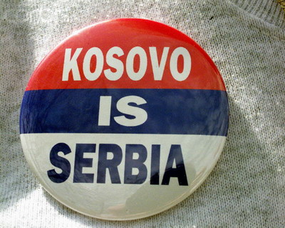 Значок "Косово - Сербия"