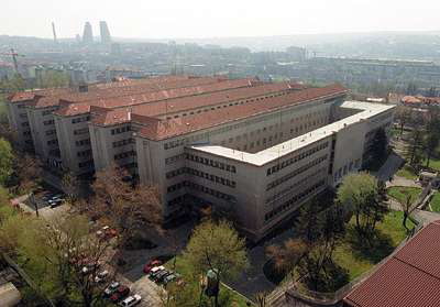 Тюрьма в Белграде, куда был помещен Слободан Милошевич после ареста