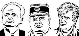 Сербские герои - Слободан Милошевич, Ратко Младич, Радован Караджич