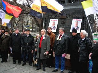 Митинг на Славянской площади 11 марта 2007 г. памяти Слободана Милошевича. 