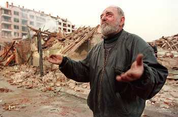 Бомбардировки г. Алексинац. Югославия - 1999